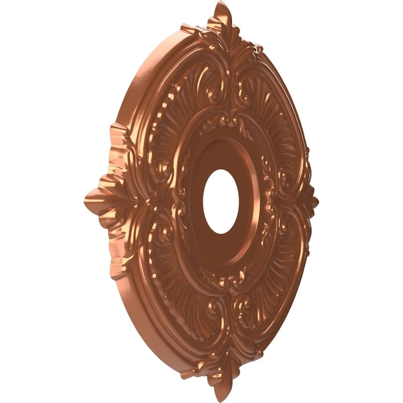 3 1/2  Inside Diameter - Attica Thermoformed PVC Ceiling Medallion