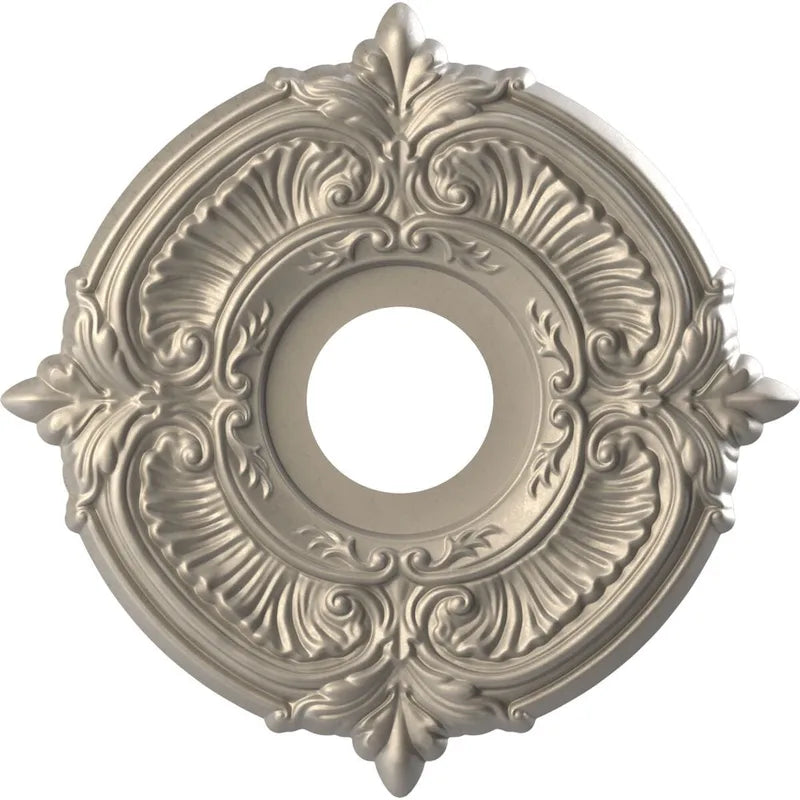 3 1/2  Inside Diameter - Attica Thermoformed PVC Ceiling Medallion