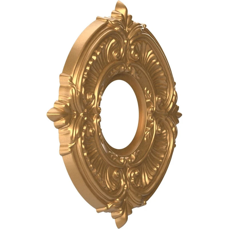 3 1/2  Inside Diameter - Attica Thermoformed PVC Ceiling Medallion