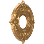 Rosace de plafond Attica en PVC thermoformé, diamètre intérieur 3 1/2 po