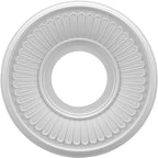 3 1/2  Inside Diameter - Berkshire Thermoformed PVC Ceiling Medallion