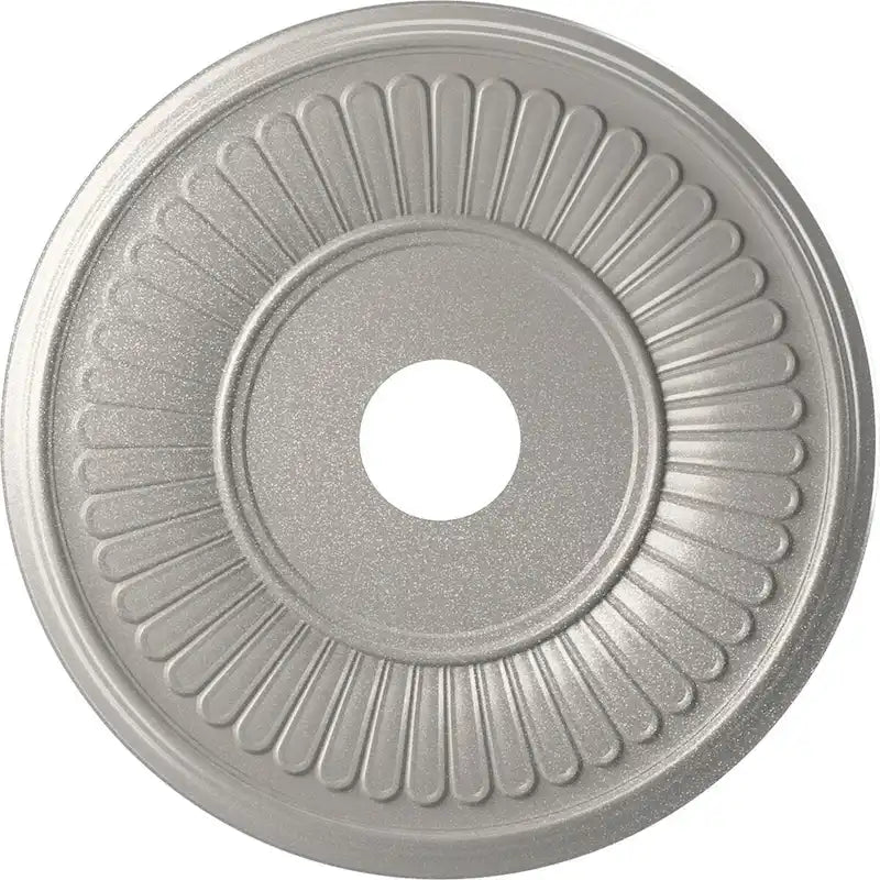 3 1/2  Inside Diameter - Berkshire Thermoformed PVC Ceiling Medallion