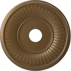 Rosace de plafond Berkshire en PVC thermoformé, diamètre intérieur 3 1/2 po