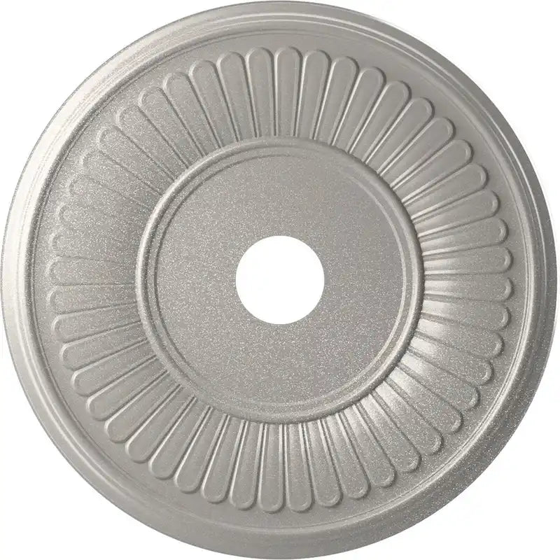 3 1/2  Inside Diameter - Berkshire Thermoformed PVC Ceiling Medallion