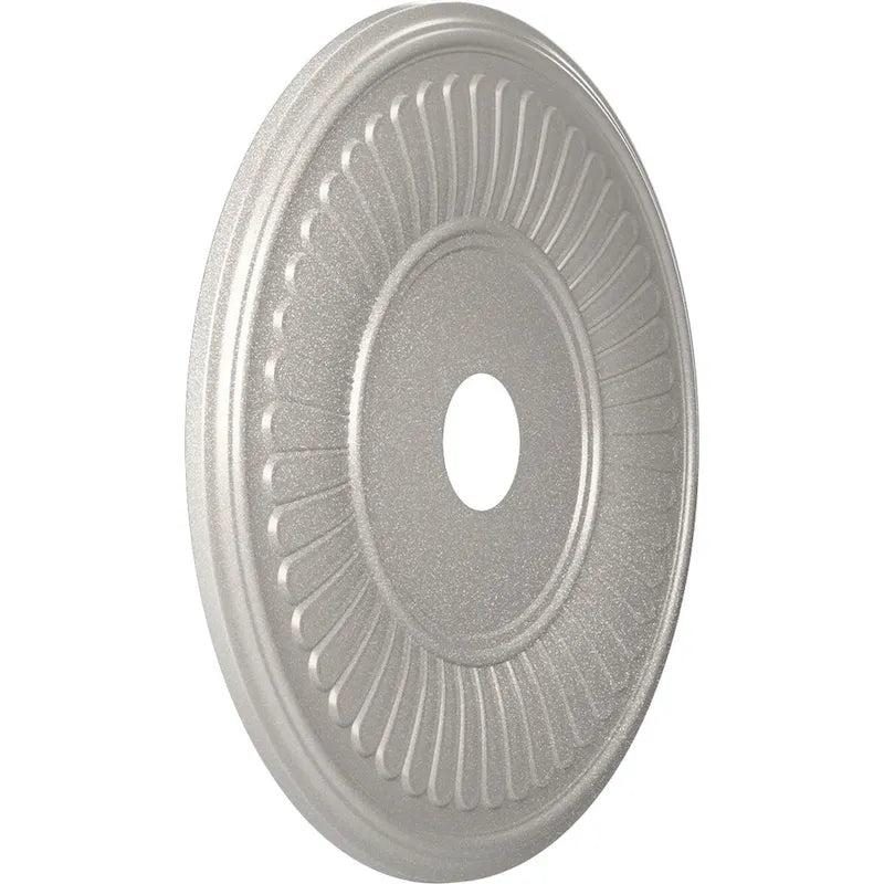 3 1/2  Inside Diameter - Berkshire Thermoformed PVC Ceiling Medallion