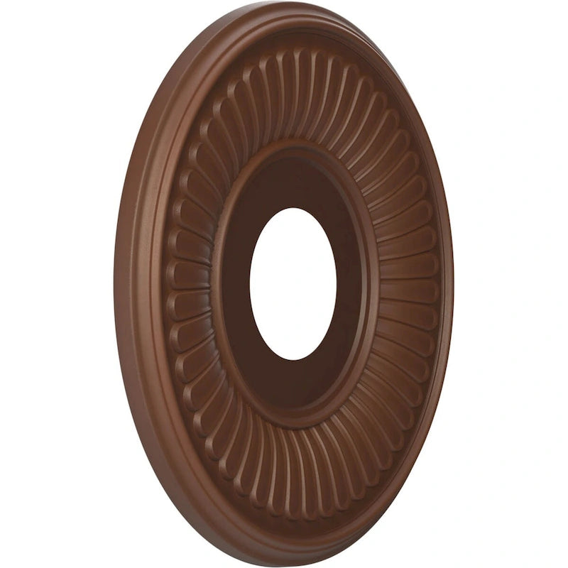 3 1/2  Inside Diameter - Berkshire Thermoformed PVC Ceiling Medallion