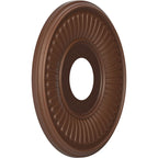 Rosace de plafond Berkshire en PVC thermoformé, diamètre intérieur 3 1/2 po