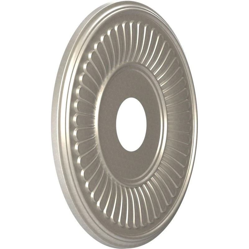 3 1/2  Inside Diameter - Berkshire Thermoformed PVC Ceiling Medallion