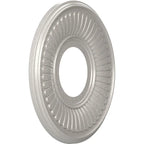 Rosace de plafond Berkshire en PVC thermoformé, diamètre intérieur 3 1/2 po