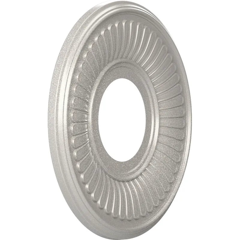 3 1/2  Inside Diameter - Berkshire Thermoformed PVC Ceiling Medallion