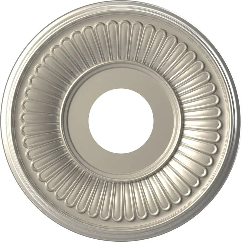 3 1/2  Inside Diameter - Berkshire Thermoformed PVC Ceiling Medallion
