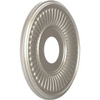 Rosace de plafond Berkshire en PVC thermoformé, diamètre intérieur 3 1/2 po