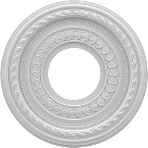3 1/2  Inside Diameter - Cole Thermoformed PVC Ceiling Medallion