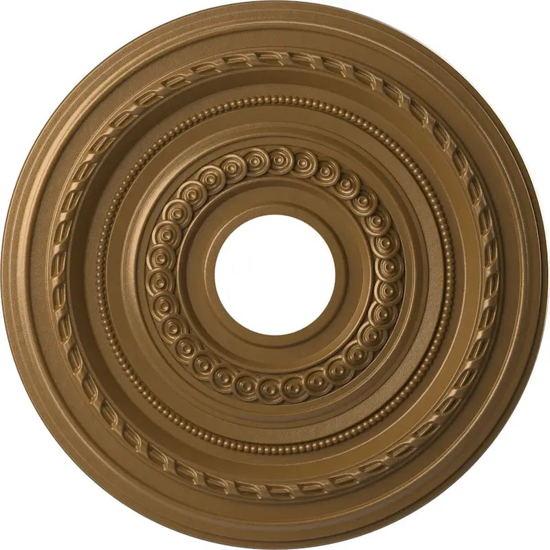 3 1/2  Inside Diameter - Cole Thermoformed PVC Ceiling Medallion