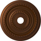 Rosace de plafond Cole en PVC thermoformé, diamètre intérieur 3 1/2 po