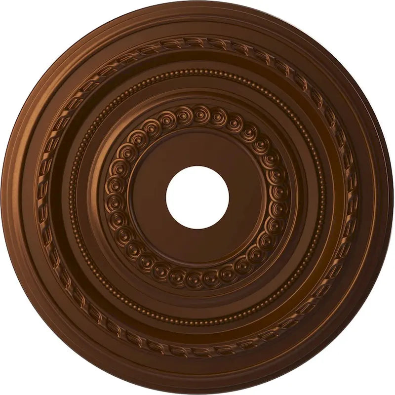 3 1/2  Inside Diameter - Cole Thermoformed PVC Ceiling Medallion