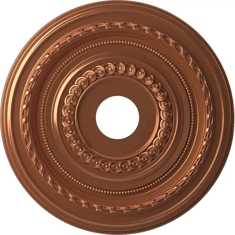 3 1/2  Inside Diameter - Cole Thermoformed PVC Ceiling Medallion