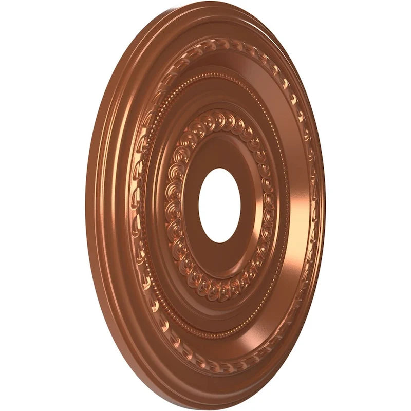 3 1/2  Inside Diameter - Cole Thermoformed PVC Ceiling Medallion