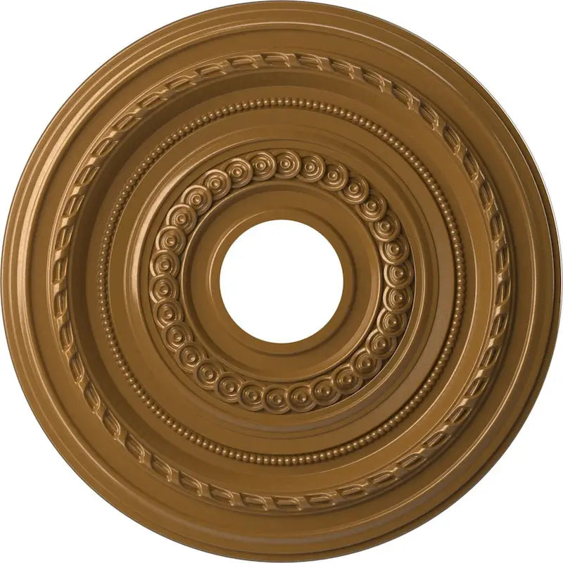 3 1/2  Inside Diameter - Cole Thermoformed PVC Ceiling Medallion