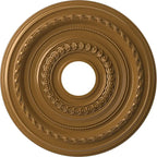 Rosace de plafond Cole en PVC thermoformé, diamètre intérieur 3 1/2 po