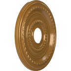 Rosace de plafond Cole en PVC thermoformé, diamètre intérieur 3 1/2 po