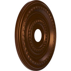 Rosace de plafond Cole en PVC thermoformé, diamètre intérieur 3 1/2 po