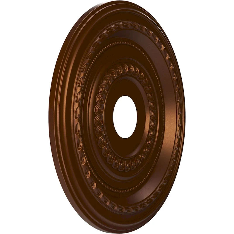 3 1/2  Inside Diameter - Cole Thermoformed PVC Ceiling Medallion
