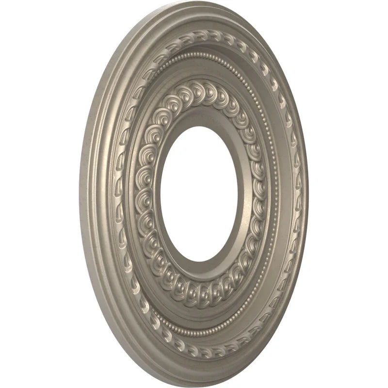 3 1/2  Inside Diameter - Cole Thermoformed PVC Ceiling Medallion