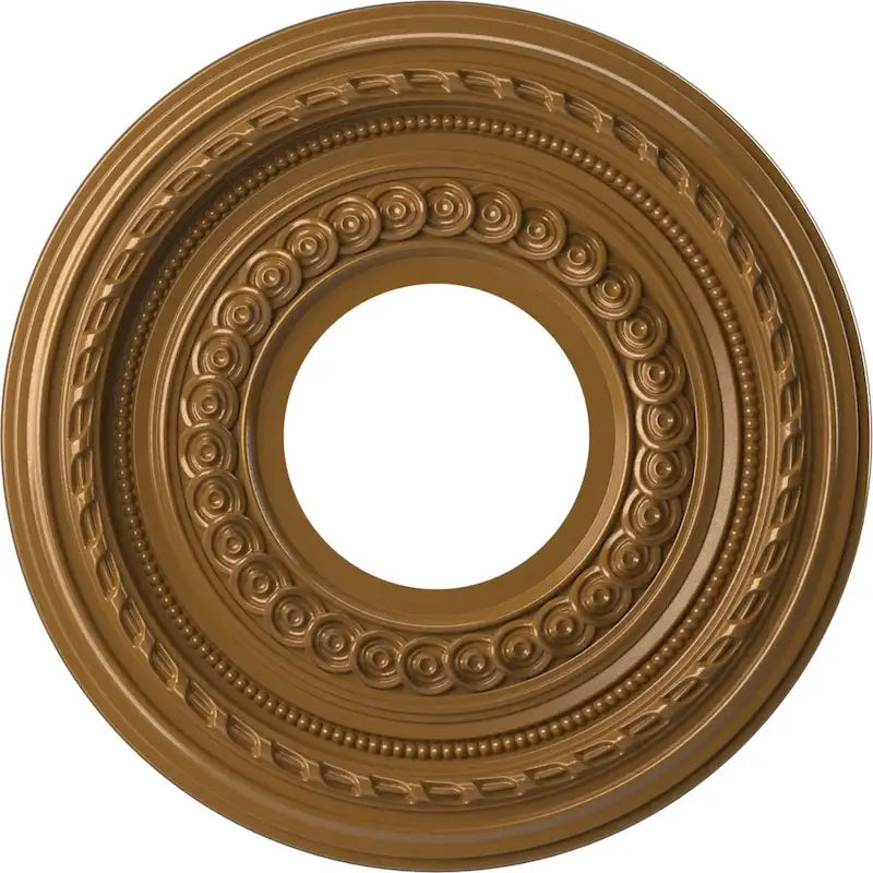 3 1/2  Inside Diameter - Cole Thermoformed PVC Ceiling Medallion