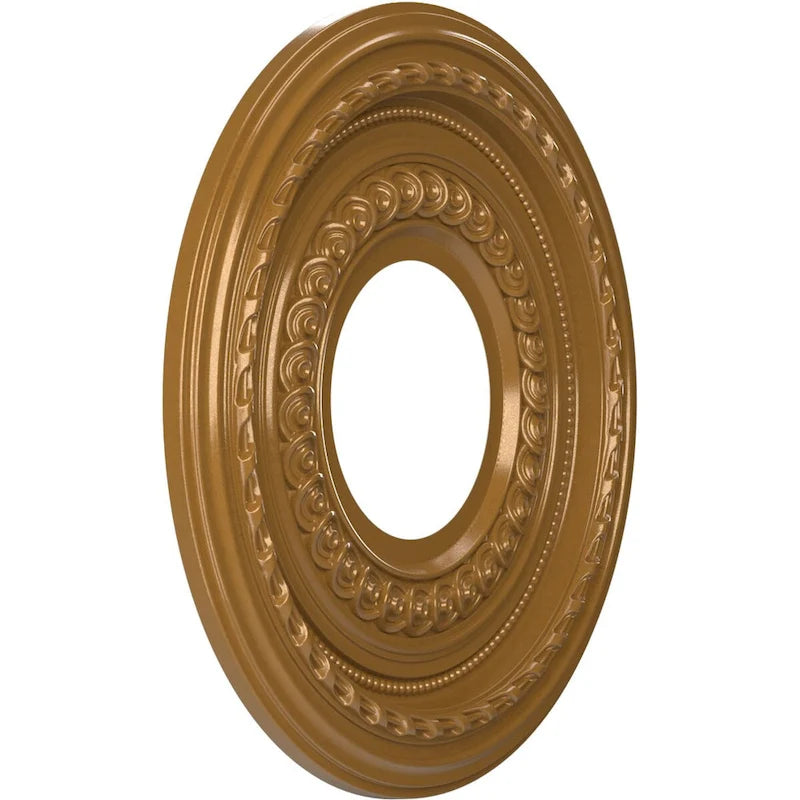 3 1/2  Inside Diameter - Cole Thermoformed PVC Ceiling Medallion