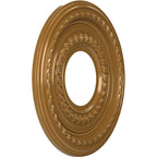 Rosace de plafond Cole en PVC thermoformé, diamètre intérieur 3 1/2 po