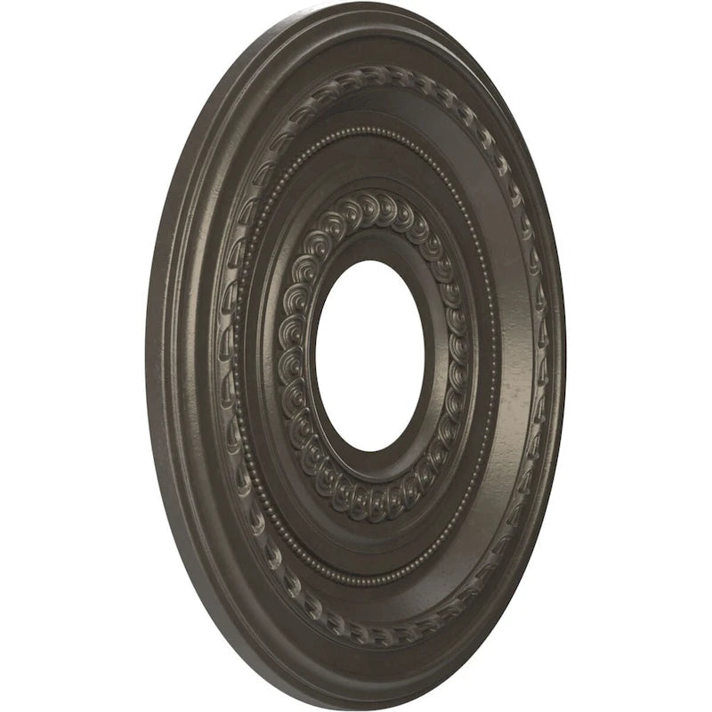 3 1/2  Inside Diameter - Cole Thermoformed PVC Ceiling Medallion