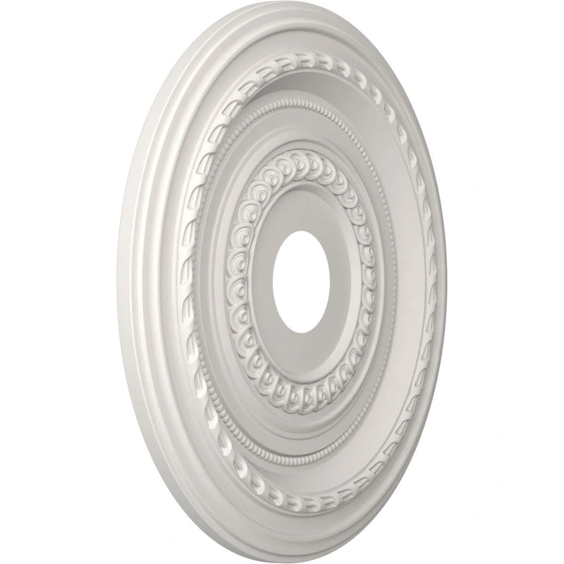 3 1/2  Inside Diameter - Cole Thermoformed PVC Ceiling Medallion