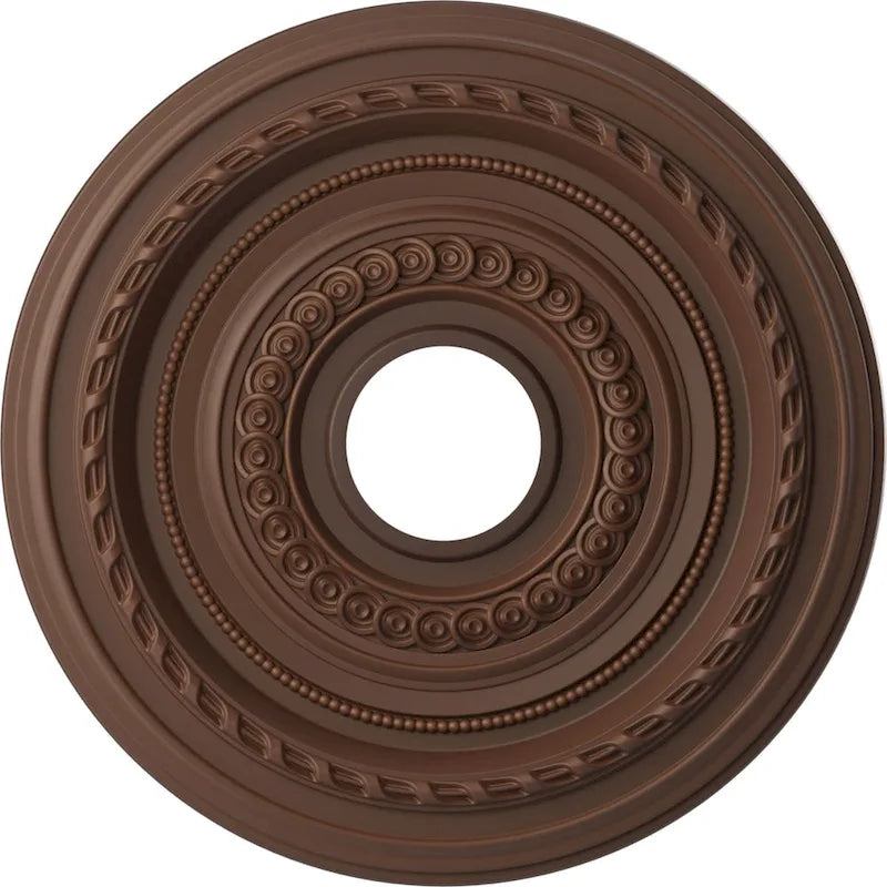 3 1/2  Inside Diameter - Cole Thermoformed PVC Ceiling Medallion