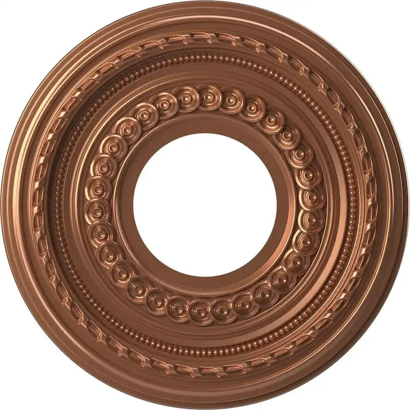 3 1/2  Inside Diameter - Cole Thermoformed PVC Ceiling Medallion