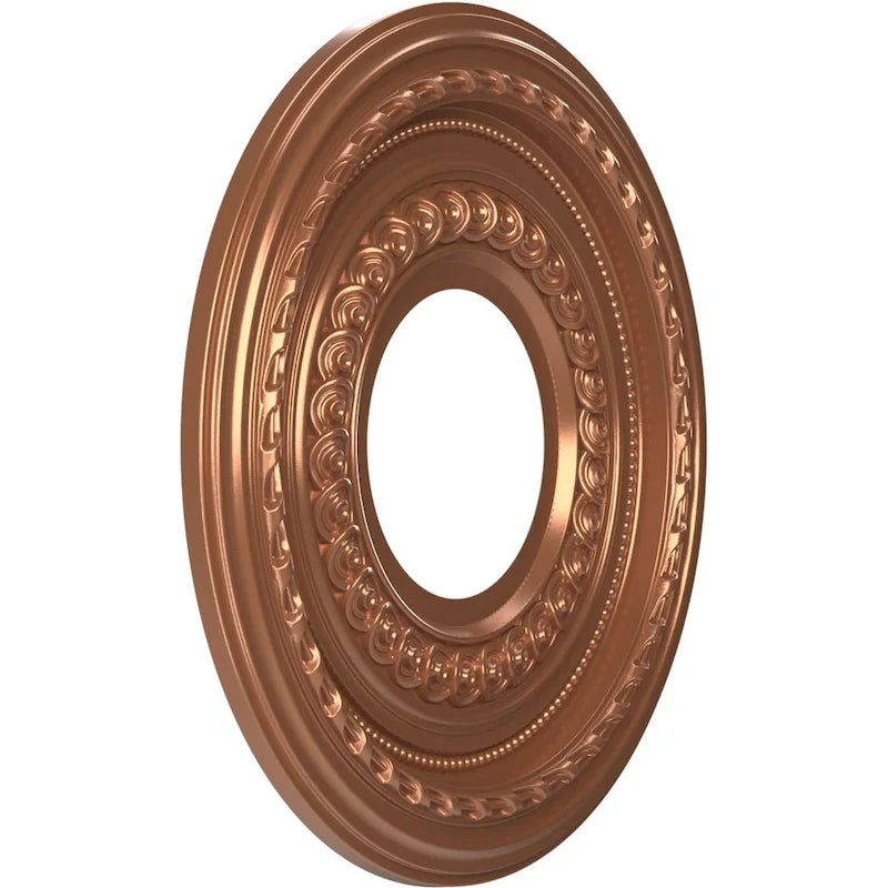 3 1/2  Inside Diameter - Cole Thermoformed PVC Ceiling Medallion