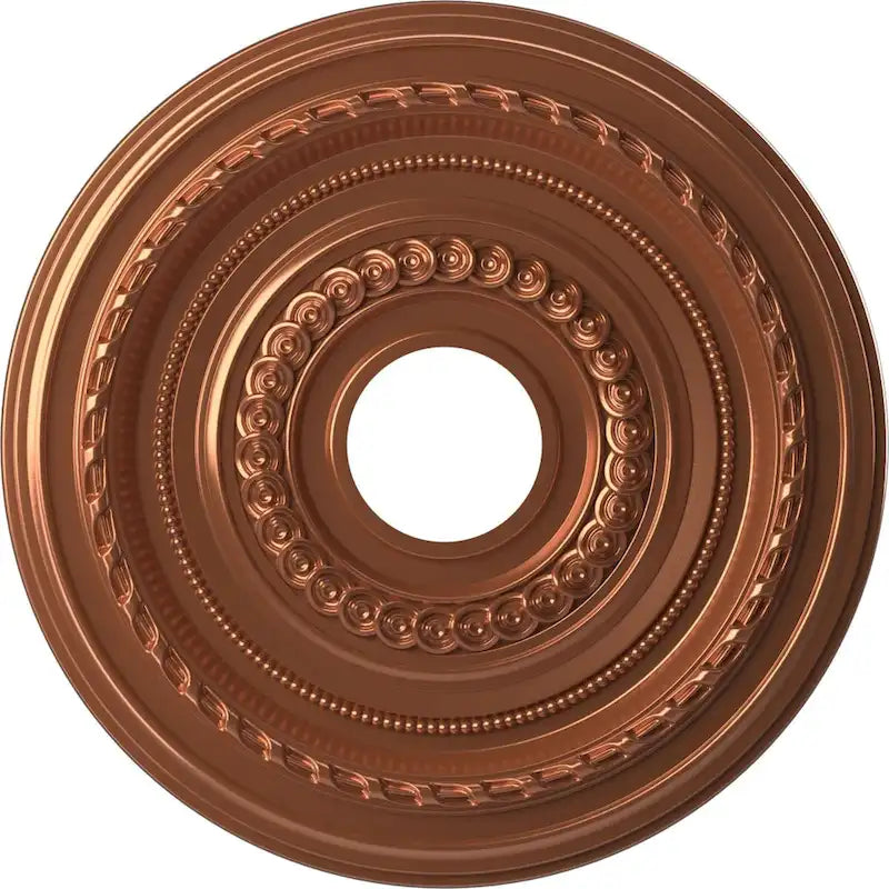 3 1/2  Inside Diameter - Cole Thermoformed PVC Ceiling Medallion