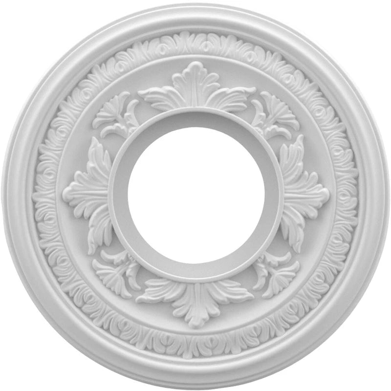3 1/2  Inside Diameter - Baltimore Thermoformed PVC Ceiling Medallion