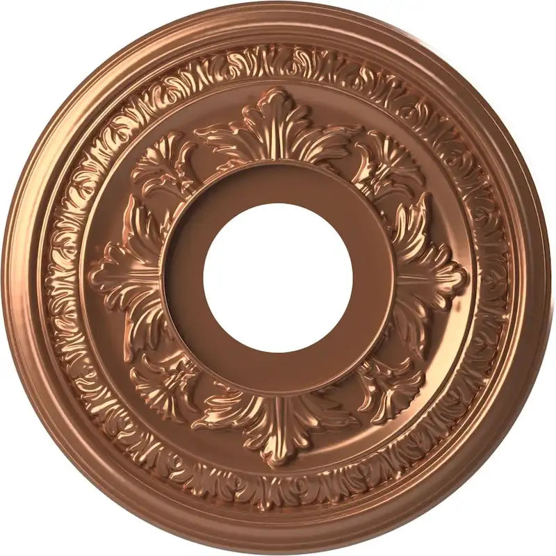 3 1/2  Inside Diameter - Baltimore Thermoformed PVC Ceiling Medallion
