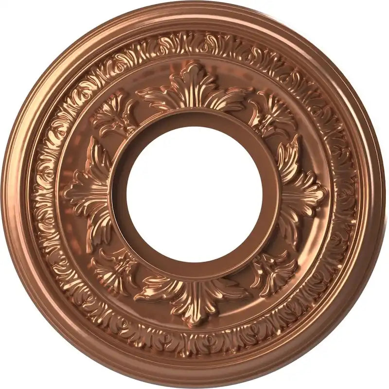 3 1/2  Inside Diameter - Baltimore Thermoformed PVC Ceiling Medallion