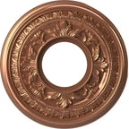 Rosace de plafond Baltimore en PVC thermoformé, diamètre intérieur 3 1/2 po