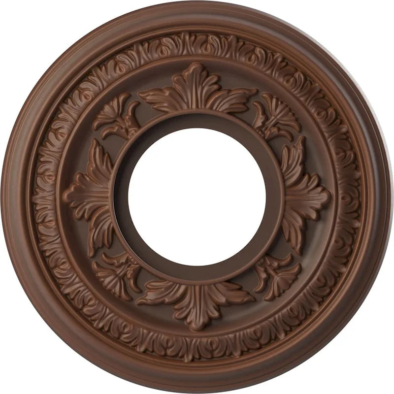 3 1/2  Inside Diameter - Baltimore Thermoformed PVC Ceiling Medallion