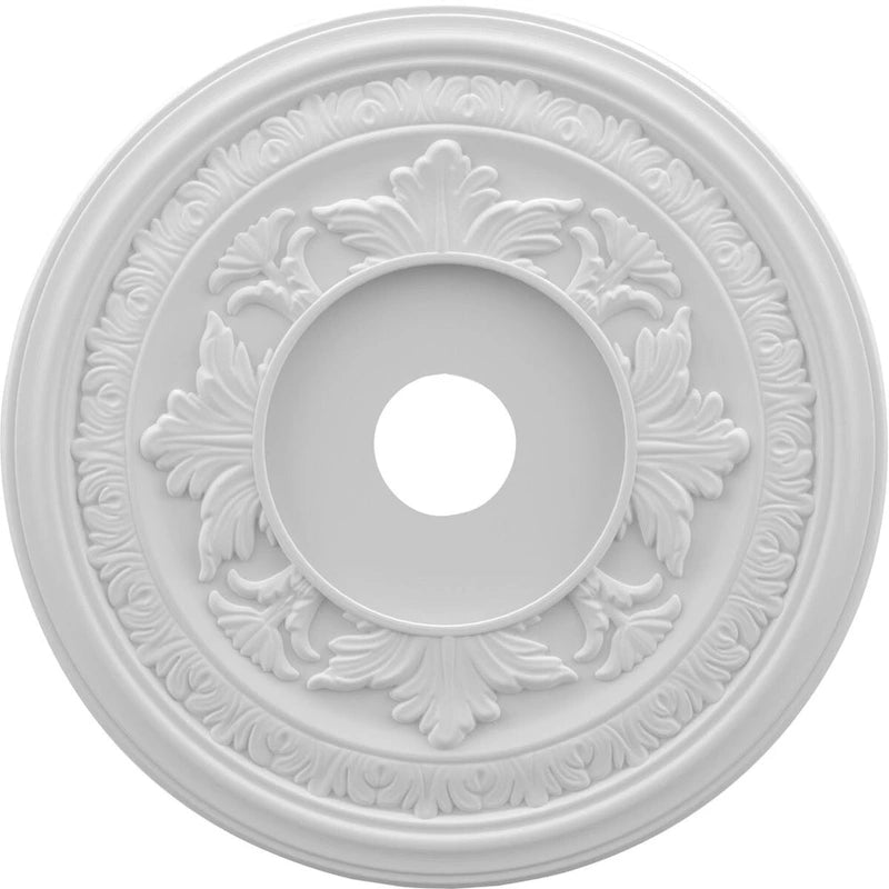 3 1/2  Inside Diameter - Baltimore Thermoformed PVC Ceiling Medallion
