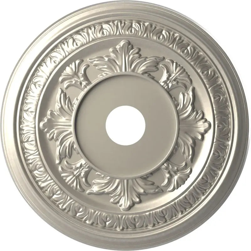 3 1/2  Inside Diameter - Baltimore Thermoformed PVC Ceiling Medallion