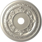 Rosace de plafond Baltimore en PVC thermoformé, diamètre intérieur 3 1/2 po