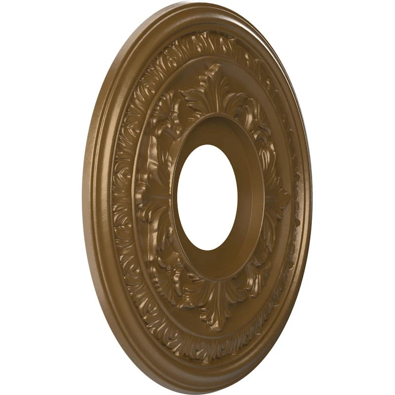 3 1/2  Inside Diameter - Baltimore Thermoformed PVC Ceiling Medallion