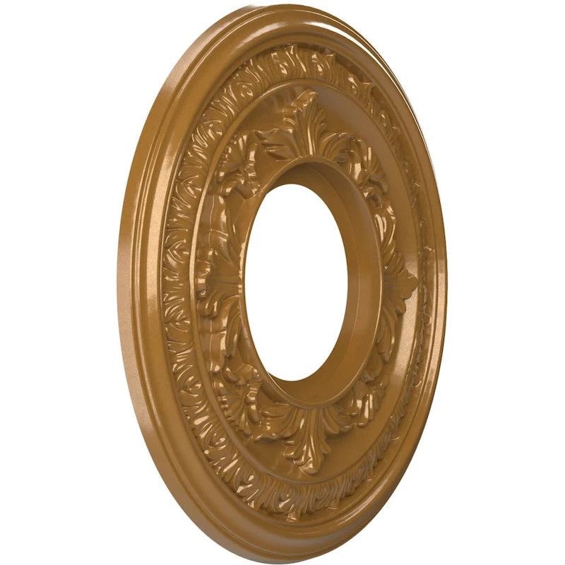 3 1/2  Inside Diameter - Baltimore Thermoformed PVC Ceiling Medallion