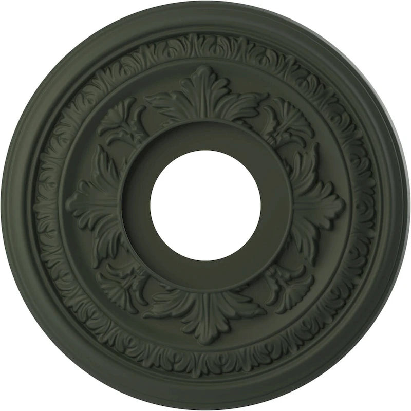 3 1/2  Inside Diameter - Baltimore Thermoformed PVC Ceiling Medallion
