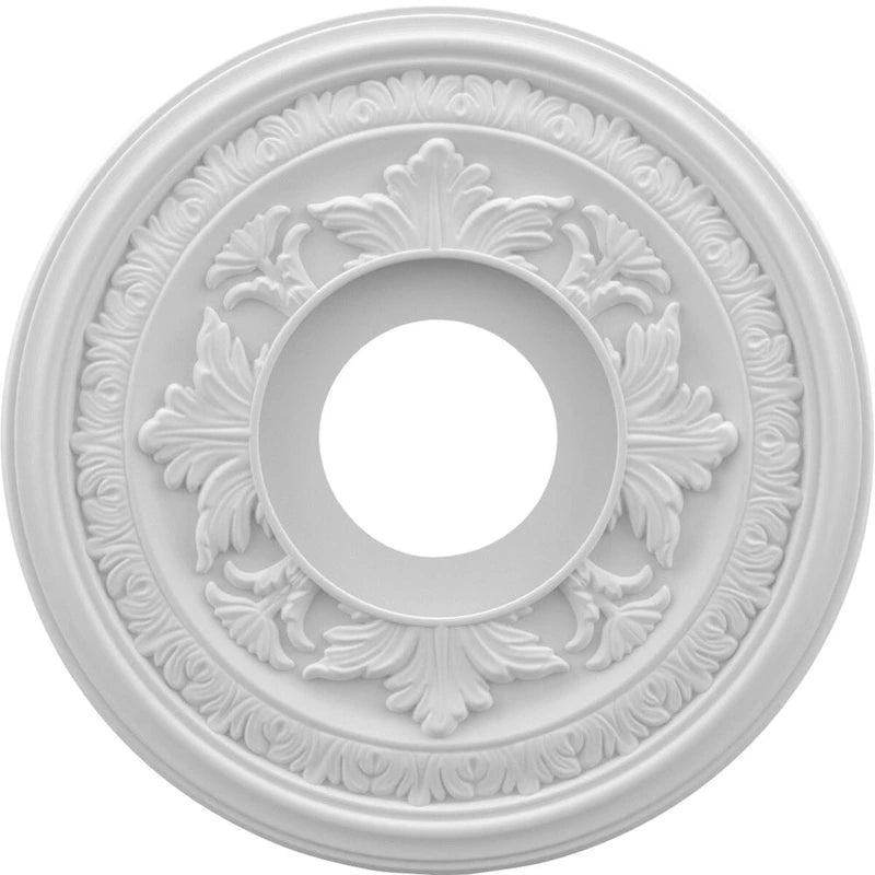 3 1/2  Inside Diameter - Baltimore Thermoformed PVC Ceiling Medallion