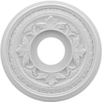 Rosace de plafond Baltimore en PVC thermoformé, diamètre intérieur 3 1/2 po